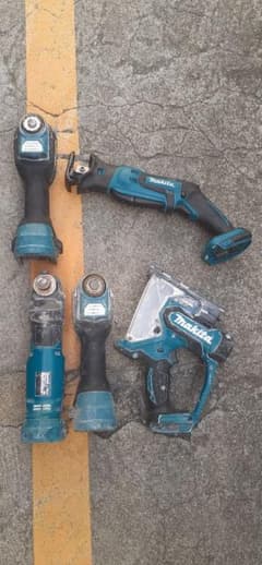 Makita バッテリー式工具セット　5点のサムネイル