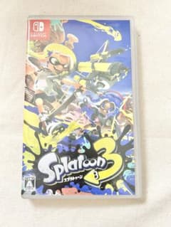 Switch Splatoon 3 소프트 패키지 버전