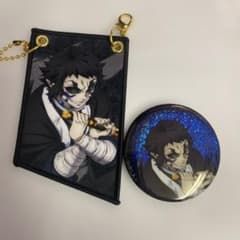 鬼滅の刃　獪岳　ワッペンチャーム　缶バッチセットのサムネイル