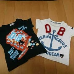 ダブルビーTシャツセット80のサムネイル