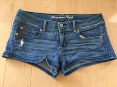 【R♡様専用】American Eagleデニムショートパンツのサムネイル