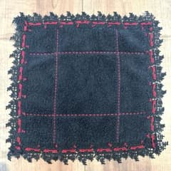 中古　近沢レース　黒船　ハンカチのサムネイル