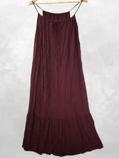 レリアン Wash Gather ウォッシュ ギャザー キャミワンピース