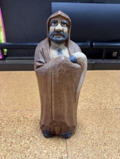 供箱・栞付】木彫り 達磨大師 彫刻 近藤宏 作 オブジェ 置物 - メルカリ