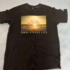 adidas ブラック Tシャツ Lサイズのサムネイル