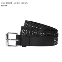 Supreme Studded Logo Belt スタッズ ロゴ ベルトS/M - メルカリ