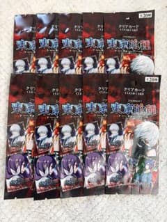 新品未開封】 東京喰種 クリアカード 10パック - メルカリ
