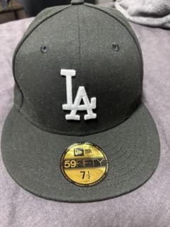 59fifty lp 7 1/2ドジャース　ブラック×ホワイト　美品