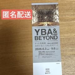 【招待券1枚】テート美術館　YBA&BEYOND 世界を変えた90s英国アートのサムネイル