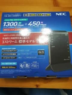 《値下げ》NEC PA-WG1800HP3　ルーター　WiFiのサムネイル