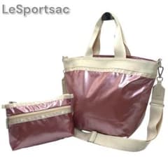 LeSportsac 2way ショルダーバッグ ブロッサムグリッター 希少 - メルカリ