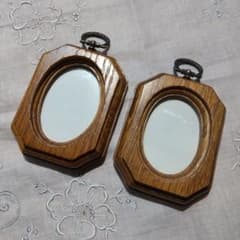 レトロ 木製フォトフレーム  額縁のサムネイル