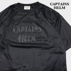 美品 CAPTAINS HELM DOUBLE MESH FOOTBALL T - メルカリ