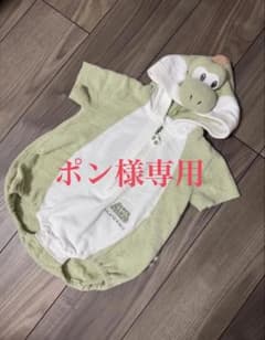 gelato piqueヨッシーフードロンパース 80-90サイズ - メルカリ