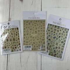 ツメキラ ネイルシール ３枚セット TSUMEKIRA  DAISYプロデュースのサムネイル