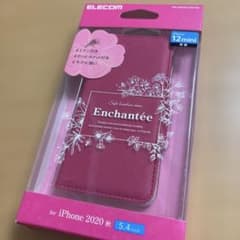 【 iPhone12mini 】 新品未使用 ELECOM スマホケースのサムネイル