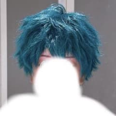 コスプレウィッグ ショート ブルーグリーン ヒロアカ デク 緑谷出久