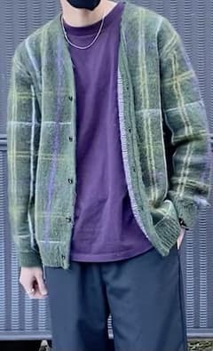 needles 21aw モヘアカーディガンのサムネイル