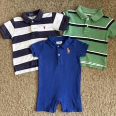 Polo by Ralph Lauren GAP ポロシャツ　ロンパース 80のサムネイル