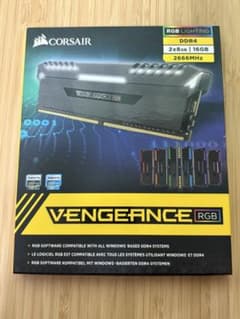 CORSAIR DDR4-2666MHz VENGEANCE 8GB×2のサムネイル