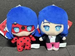 ミラキュラス レディバグ＆シャノワール デフォルメぬいぐるみ 2