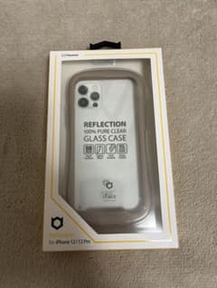 新品　iFace アイフェイス　iPhone12 12pro クリア×ベージュのサムネイル
