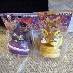 新品 ポケモンセンター ハロウィン スイーツフィギュアキーホルダー 2個