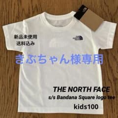 THE NORTH FACE バンダナスクエアロゴTシャツ 100のサムネイル