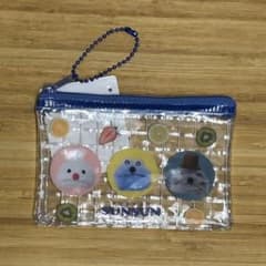 미니 메쉬 파우치 퍼펫 선순 논논 존존 캔두 클리어