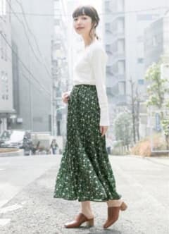 フラワーケシプリーツスカートのサムネイル