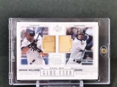 イチロー　2001 ルーキーイヤー　実使用バットカード　バーニー・ウィリアムスのサムネイル