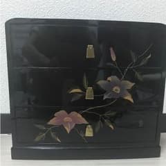 会津漆塗 三段小引き出しのサムネイル
