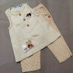 ファミリア セット80 ベスト&パンツのサムネイル