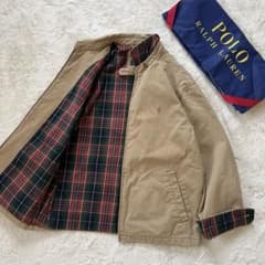 美品✨ポロラルフローレン スイングトップ ドリズラー ベージュ M