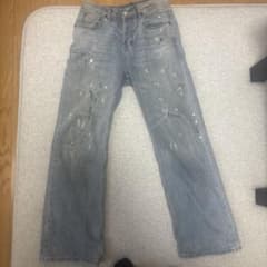 Acne Studios ペイント加工 デニムパンツ EUR44 Acne Studios ペイント加工 デニムパンツ - メルカリ