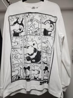 うんこりん 降臨堂 ロングスリーブTシャツ XL オールパンチ アンパンチ