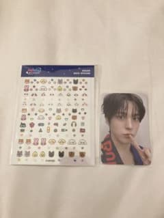 ATEEZ ホンジュン　センイルMD トレカ　ピアス　マリーゴールド　アチズ 入手困難品 2022 ATEEZ HBD MD WITH ATINY / ホンジュン センイル