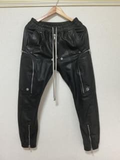 Rick owens bauhaus leather pants ss24