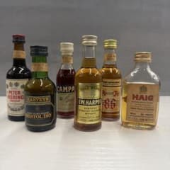 ミニボトル 6本セット ウイスキー リキュール - メルカリ