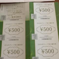 JR九州　株主優待券のサムネイル