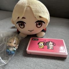 TinyTAN 잠자는 봉제 인형 마스코트 지민 피규어 케이스