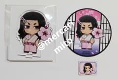 場地 圭介 桜和服 プリンセスカフェ アクリルスタンド コースター