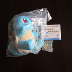 ポケモン30周年 一番くじ C賞ぬいぐるみ J賞メタルチャーム ゼニガメ