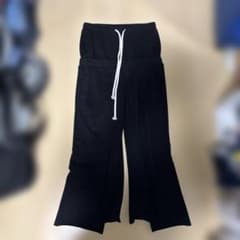 ARNODEFRANCE ダブルスウェットパンツ　ブラックのサムネイル