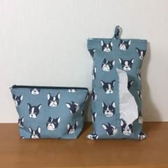 ボックスティッシュケース&ポーチセットのサムネイル