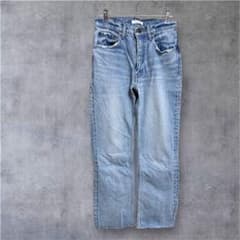 MOUSSY ストレートデニム パンツ ライトブルーのサムネイル