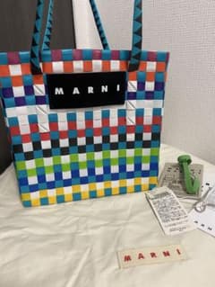 MARNI ブルーミックス　トートバッグのサムネイル