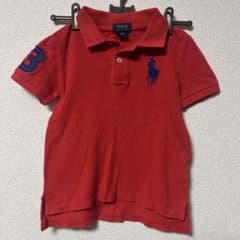 POLO RALPH LAUREN ポロシャツ レッド 110cmのサムネイル