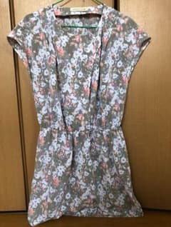 WR  花柄  ノースリーブ  ミニワンピースのサムネイル