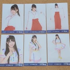 AKB48 2018・2019 福袋購入特典生写真 行天優莉奈コンプ6枚セットのサムネイル